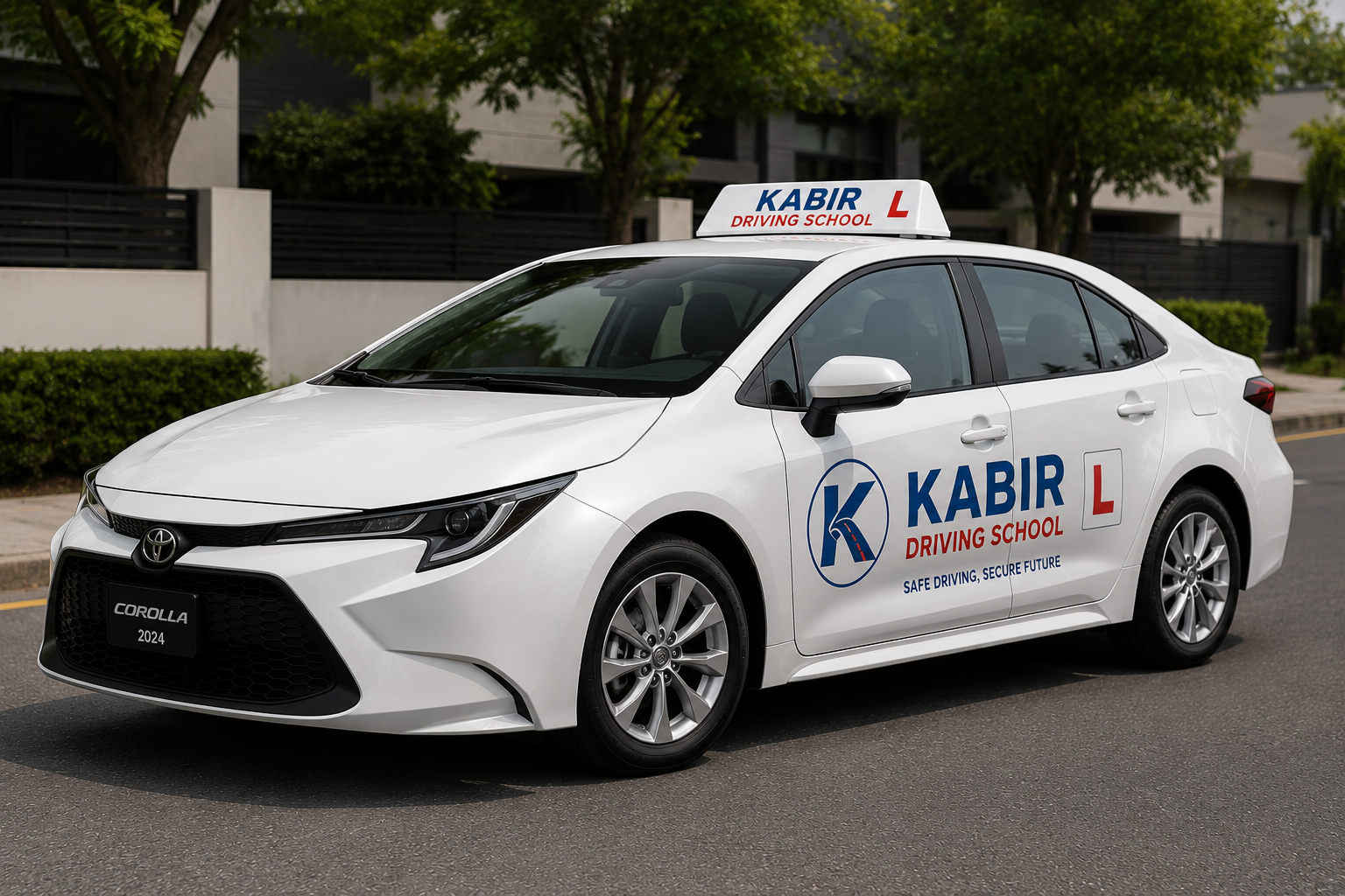 Kabir Driving School car
